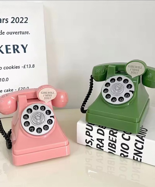 Sowel. / ソエル 】 レトロ テレフォン 貯金箱 / マネー バンク