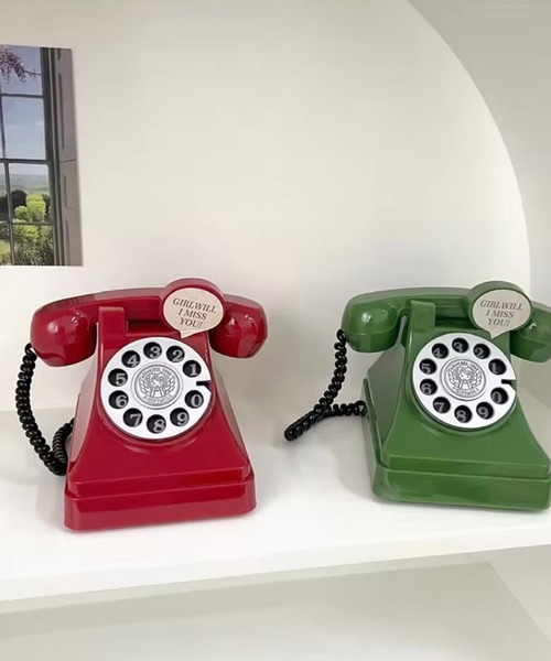 Sowel. / ソエル 】 レトロ テレフォン 貯金箱 / マネー バンク