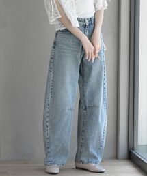 rps | デニムバレルレッグパンツ(デニムパンツ)