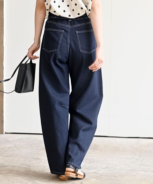 デニムバレルレッグパンツ（デニムパンツ）｜rps（アールピーエス）の