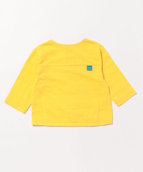 RAGMART(ラグマート)の「ベビーカーディガン(カーディガン/ボレロ・キッズ・イエロー/オフホワイト/サックスブルー・90cm/80cm)」の4枚目の写真