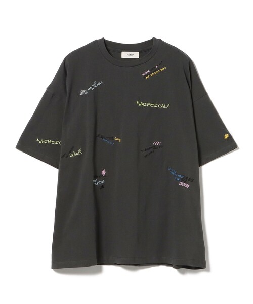 ランダム ロゴ 刺繍 Tシャツ（Tシャツ/カットソー）｜BEAMS