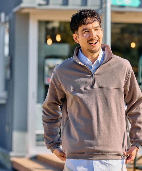 FOUND GOOD（ファウンドグッド）の「ツイルジャージーPO（その他トップス・メンズ・アイボリー/ブラック/グレー系・XL/L/M/S）」の2枚目の写真