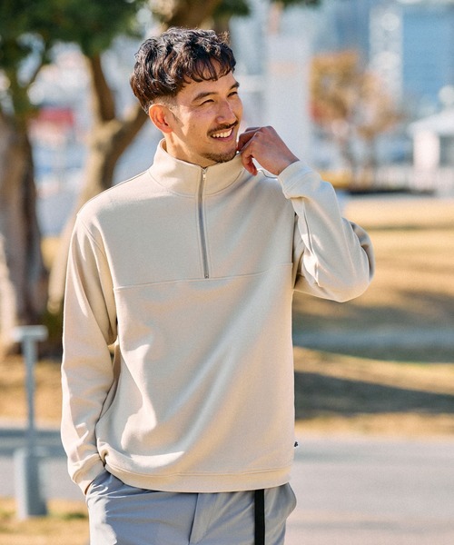 FOUND GOOD（ファウンドグッド）の「ツイルジャージーPO（その他トップス・メンズ・アイボリー/ブラック/グレー系・XL/L/M/S）」の3枚目の写真