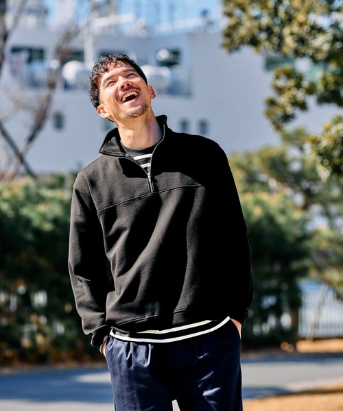 FOUND GOOD（ファウンドグッド）の「ツイルジャージーPO（その他トップス・メンズ・アイボリー/ブラック/グレー系・XL/L/M/S）」の12枚目の写真