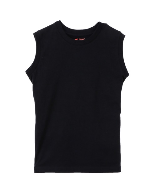 HANES（ヘインズ）の「【HANES/ヘインズ】2P スリーブレスTシャツ（Tシャツ/カットソー・レディース・マルチ/ホワイト×ピンク/ベージュ系その他・M/L）」の12枚目の写真