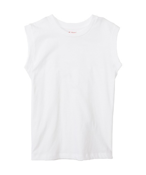 HANES（ヘインズ）の「【HANES/ヘインズ】2P スリーブレスTシャツ（Tシャツ/カットソー・レディース・マルチ/ホワイト×ピンク/ベージュ系その他・M/L）」の14枚目の写真