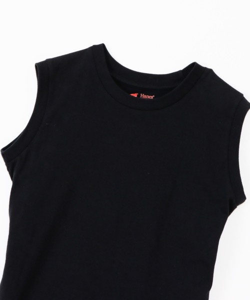 HANES（ヘインズ）の「【HANES/ヘインズ】2P スリーブレスTシャツ（Tシャツ/カットソー・レディース・マルチ/ホワイト×ピンク/ベージュ系その他・M/L）」の20枚目の写真