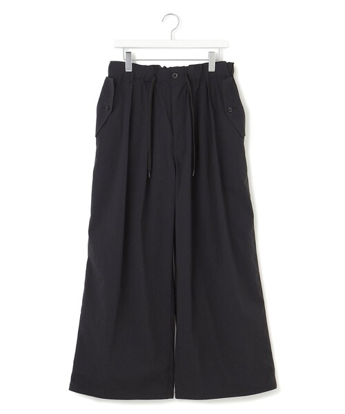 J.PRESS YORK STREET（ジェイプレスヨークストリート）の「【UNISEX】ナイロンタスランドライストレッチワッシャー イージーパンツ（その他パンツ・メンズ・ブラック系/カーキ系/ベージュ系・SMALL/LARGE）」の2枚目の写真