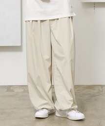 【UNISEX】ナイロンタスランドライストレッチワッシャー イージーパンツ