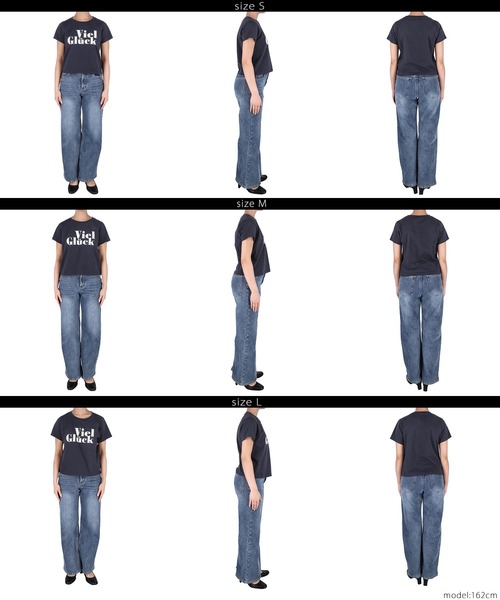 coca(coca)(コカ)の「【WEB限定セール】コンパクトロゴTシャツ(Tシャツ/カットソー・レディース・D/C/A/B・S/L/M)」の5枚目の写真