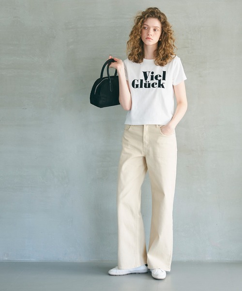 coca(coca)(コカ)の「【WEB限定セール】コンパクトロゴTシャツ(Tシャツ/カットソー・レディース・D/C/A/B・S/L/M)」の16枚目の写真