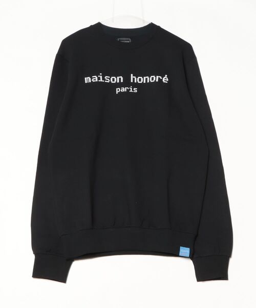 MAISON HONORE(メゾンオノレ)の「Dimitri(スウェット・メンズ・ブラック/ホワイト・MEDIUM/LARGE/X-LARGE/SMALL)」の2枚目の写真