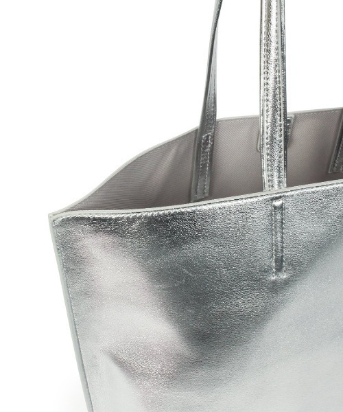 Beau're（ヴュレ）の「【BEAURE/ビュレ】パスケース付き A4 トート（トートバッグ・レディース・シルバー/ブラック/ベージュ/イエロー・FREE）」の14枚目の写真