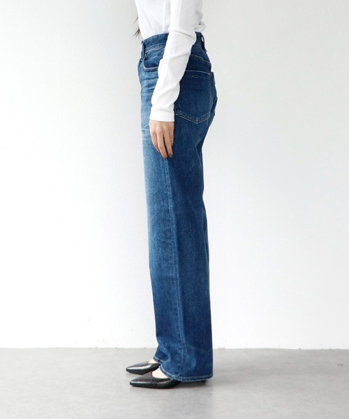 YANUK（ヤヌーク）の「【yanuk/ヤヌーク】LEA ローライズボーイズストレート ブルー（デニムパンツ・レディース・ブルー・SMALL/X-SMALL）」の7枚目の写真