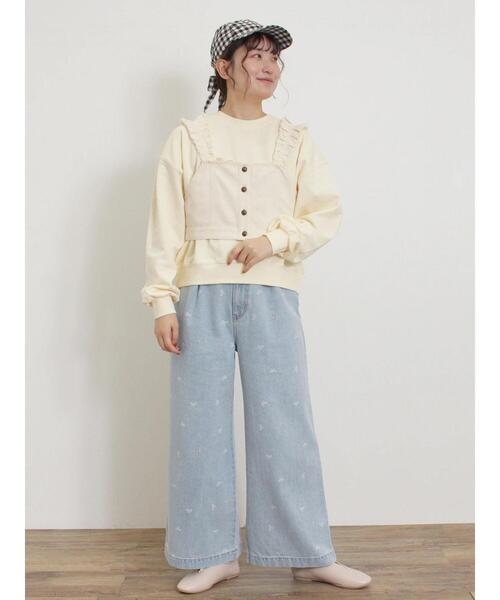 Samansa Mos2（サマンサ モスモス）の「【UVカット/消臭効果】バックリボンアソートキャップ（ハット・レディース・ブラック/キナリ/ベージュ/ブラウン・F）」の9枚目の写真