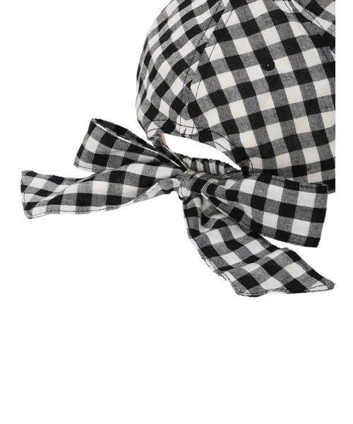 Samansa Mos2（サマンサ モスモス）の「【UVカット/消臭効果】バックリボンアソートキャップ（ハット・レディース・ブラック/キナリ/ベージュ/ブラウン・F）」の15枚目の写真