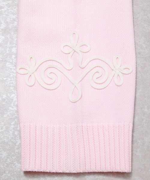 Rejoule（リジュール）の「コード刺繍 スポンディッシュニットカーディガン（カーディガン/ボレロ・レディース・ブラック/アイボリー/ライトピンク・FREE）」の19枚目の写真
