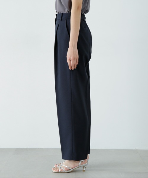 N.（N. Natural Beauty Basic）（エヌエヌナチュラルビューティーベーシック）の「【PS/低身長サイズ】マットウースパンツ（その他パンツ・レディース・ネイビー/ライトベージュ/グレー・MEDIUM/SMALL/P/S）」の12枚目の写真