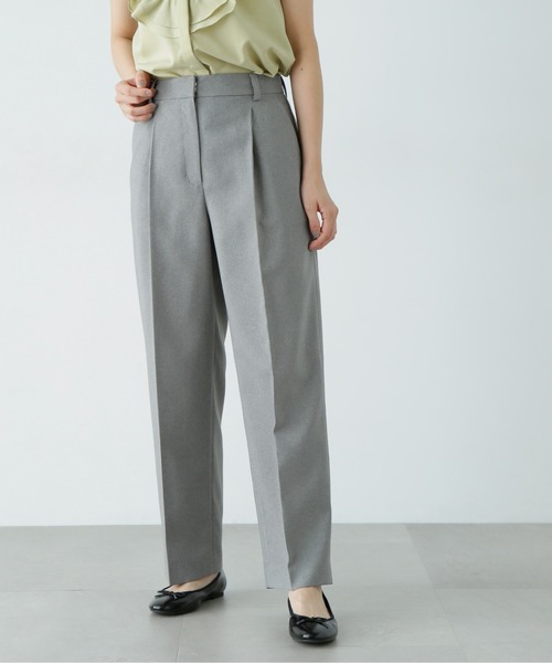 N.（N. Natural Beauty Basic）（エヌエヌナチュラルビューティーベーシック）の「【PS/低身長サイズ】マットウースパンツ（その他パンツ・レディース・ネイビー/ライトベージュ/グレー・MEDIUM/SMALL/P/S）」の17枚目の写真