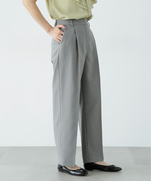 N.（N. Natural Beauty Basic）（エヌエヌナチュラルビューティーベーシック）の「【PS/低身長サイズ】マットウースパンツ（その他パンツ・レディース・ネイビー/ライトベージュ/グレー・MEDIUM/SMALL/P/S）」の18枚目の写真