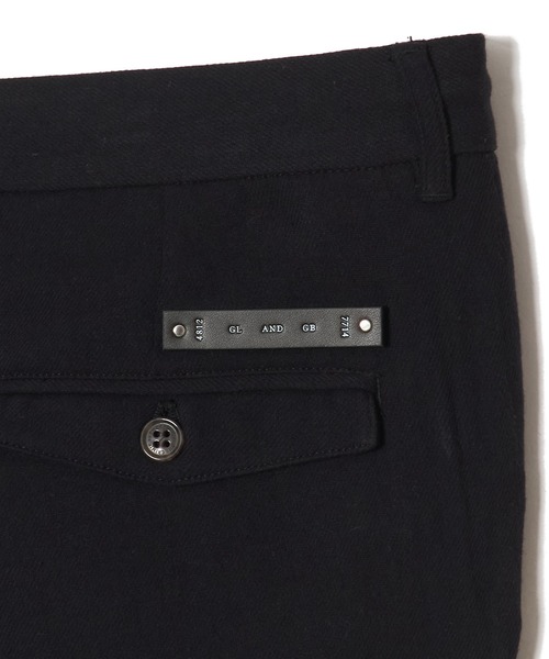 CRIMIE（クライミー）の「JAX WIDE SUIT TROUSERS HEMP COTTON（スラックス・メンズ・ホワイト/ブラック・XXL/XL/L/M/S）」の11枚目の写真