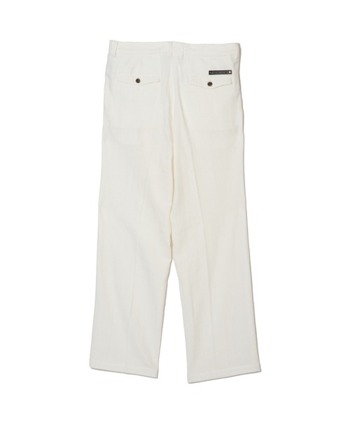 CRIMIE（クライミー）の「JAX WIDE SUIT TROUSERS HEMP COTTON（スラックス・メンズ・ホワイト/ブラック・XXL/XL/L/M/S）」の14枚目の写真