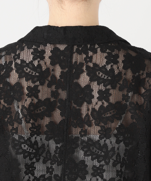 新品未使用 スピック&スパン Spick&Span レース オープンカラーシャツ レースオープンカラーシャツ（シャツ/ブラウス）｜Spick & Span