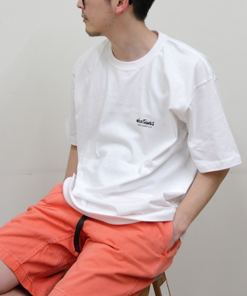 WILD THINGS(ワイルドシングス)の「WILD THINGS/ワイルドシングス バースプレイスTEE BIRTH PLACE TEE(Tシャツ/カットソー・レディース・ホワイト/ブラック/グレー・L/XL/M)」の5枚目の写真