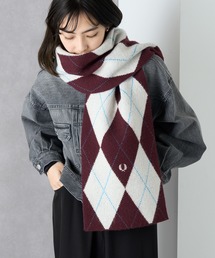 FRED PERRY(フレッドペリー)の【FRED PERRY】BRUSHED ARGYLE SCARF C1133(マフラー)
