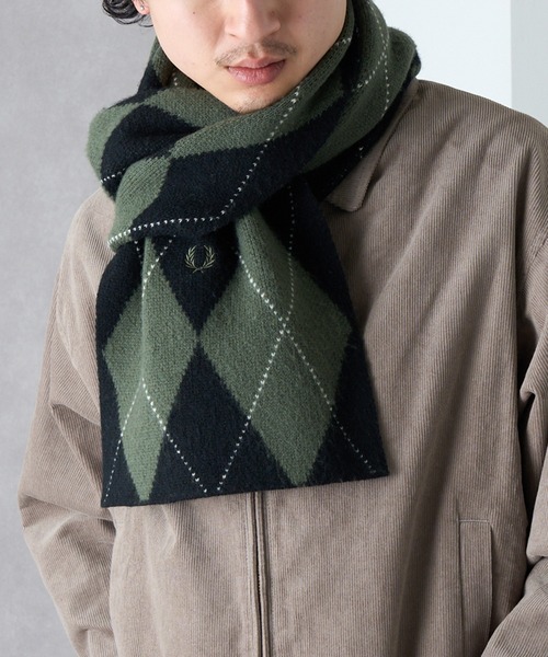 タグ付き新品・未使用】FRED PERRYマフラーと靴下セット タグ付き新品