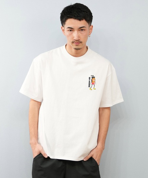 TOY　MACHINE（トイ　マシーン）の「【ムラサキスポーツ限定】TOY MACHINE/トイマシーン 半袖Tシャツ ビッグシルエット バックプリント Tシャツ MTMSFST2（Tシャツ/カットソー・メンズ・ブラック/ホワイト/ネイビー・M/L/XL）」の4枚目の写真