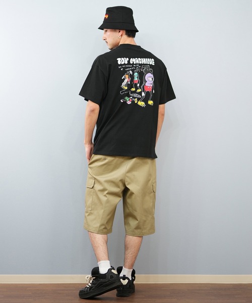 TOY　MACHINE（トイ　マシーン）の「【ムラサキスポーツ限定】TOY MACHINE/トイマシーン 半袖Tシャツ ビッグシルエット バックプリント Tシャツ MTMSFST2（Tシャツ/カットソー・メンズ・ブラック/ホワイト/ネイビー・M/L/XL）」の12枚目の写真
