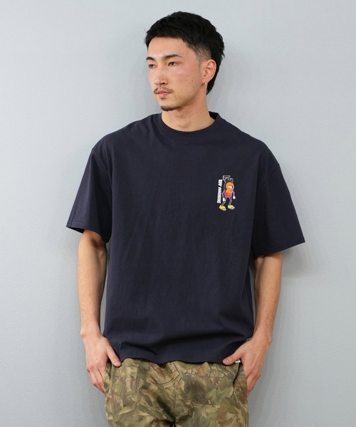 TOY　MACHINE（トイ　マシーン）の「【ムラサキスポーツ限定】TOY MACHINE/トイマシーン 半袖Tシャツ ビッグシルエット バックプリント Tシャツ MTMSFST2（Tシャツ/カットソー・メンズ・ブラック/ホワイト/ネイビー・M/L/XL）」の13枚目の写真