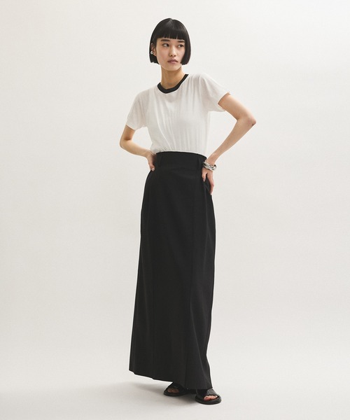 MILLER（ミラー）の「【Miller for ADAM ET ROPE' 】別注 シアーカーディガン＆Tシャツ（カーディガン/ボレロ・レディース・ブラック/ホワイト・FREE）」の21枚目の写真