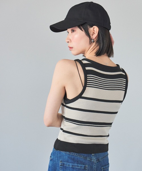 Gadid Anoniem タンクトップ 新作 （GADID ANONIEM HUME BLACK）