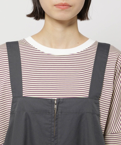 Dickies(ディッキーズ)の「【Dickies(ディッキーズ)】別注 TCルーズサロペット(サロペット/オーバーオール・レディース・レッド/グレー/ベージュ・FREE)」の16枚目の写真