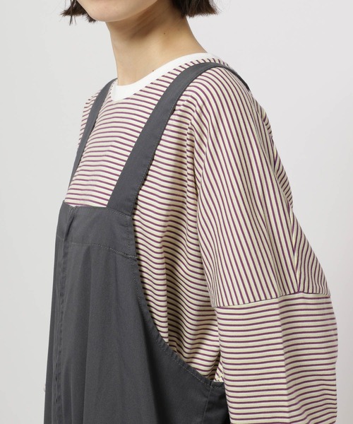 Dickies(ディッキーズ)の「【Dickies(ディッキーズ)】別注 TCルーズサロペット(サロペット/オーバーオール・レディース・レッド/グレー/ベージュ・FREE)」の17枚目の写真