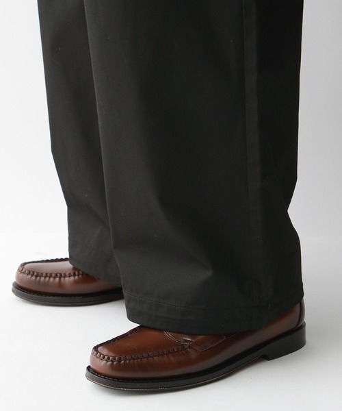 RAGEBLUE（レイジブルー）の「【Dickies/ディッキーズ】別注タックバギーワイドチノパンツ（チノパンツ・メンズ・ブラック/ベージュ/グリーン・SMALL/LARGE/MEDIUM）」の6枚目の写真