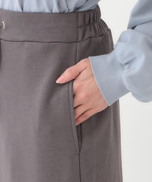 SHOO・LA・RUE（シューラルー）の「カジュアルスタイルに 裏毛Aラインスカート（スカート・レディース・チャコールグレー/ライトブルー/ライトグレー・01/02/03/04）」の20枚目の写真