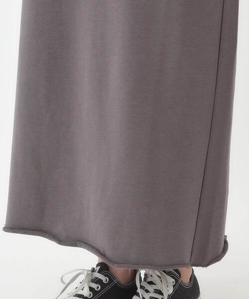 SHOO・LA・RUE（シューラルー）の「カジュアルスタイルに 裏毛Aラインスカート（スカート・レディース・チャコールグレー/ライトブルー/ライトグレー・01/02/03/04）」の22枚目の写真