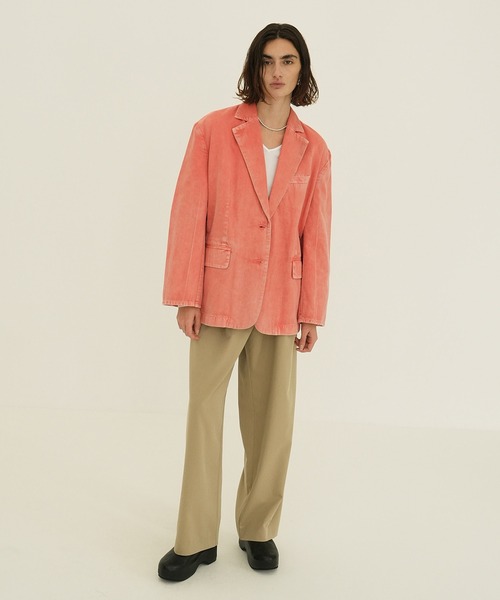 クラネ フェード カラー テーラード ジャケット セール】FADED COLOR TAILORED JACKET（テーラードジャケット