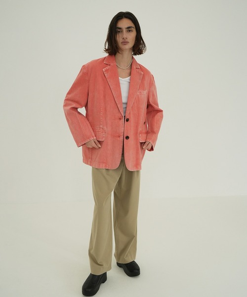 クラネ フェード カラー テーラード ジャケット セール】FADED COLOR TAILORED JACKET（テーラードジャケット