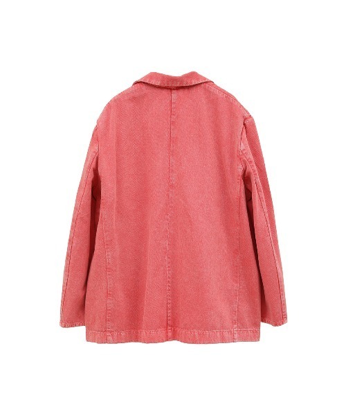 CLANE FADED COLOR TAILORED JACKET ピンク セール】FADED COLOR TAILORED JACKET（テーラードジャケット