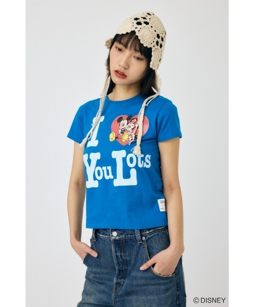 MD I LOVE MM Tシャツ Disney SERIES CREATED by MOUSSY | MD I LOVE MM Tシャツ