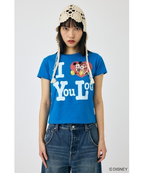 MD I LOVE MM Tシャツ Disney SERIES CREATED by MOUSSY | MD I LOVE MM Tシャツ