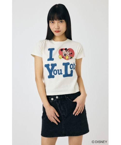 MD I LOVE MM Tシャツ Disney SERIES CREATED by MOUSSY | MD I LOVE MM Tシャツ