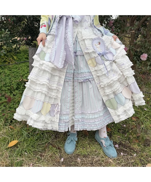 ピンクハウス キューピー ワッペン セーラーカラー パッチワーク