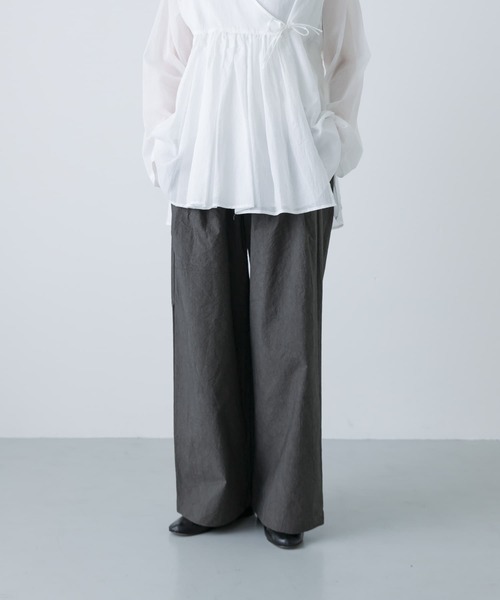 コットン2タックイージーパンツ（その他パンツ）｜かぐれ