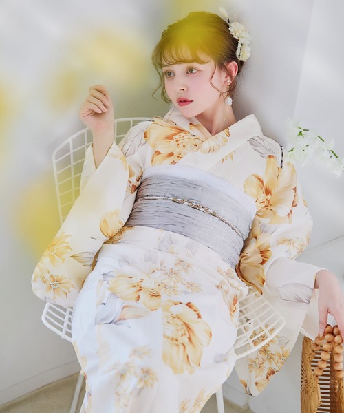 浴衣3点セット（浴衣・帯・下駄）（浴衣）｜sugar nine（シュガー